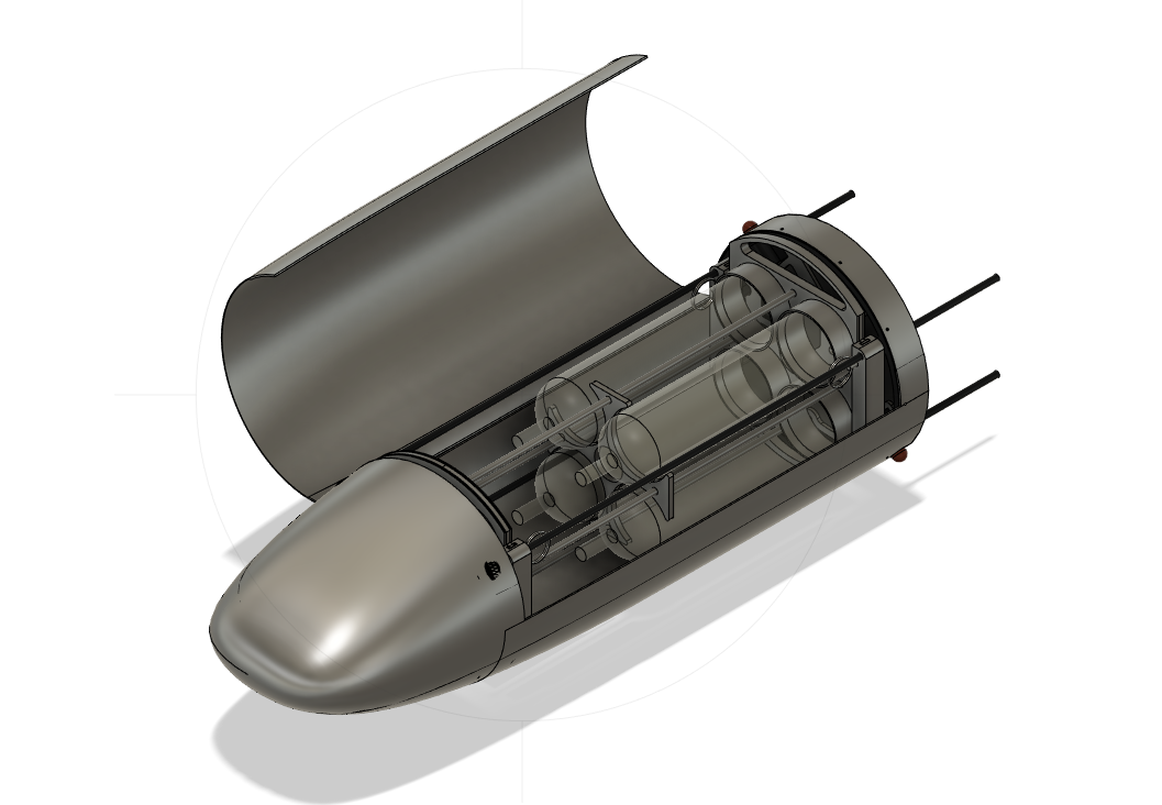 Graduate student research project on environmental sensing technology