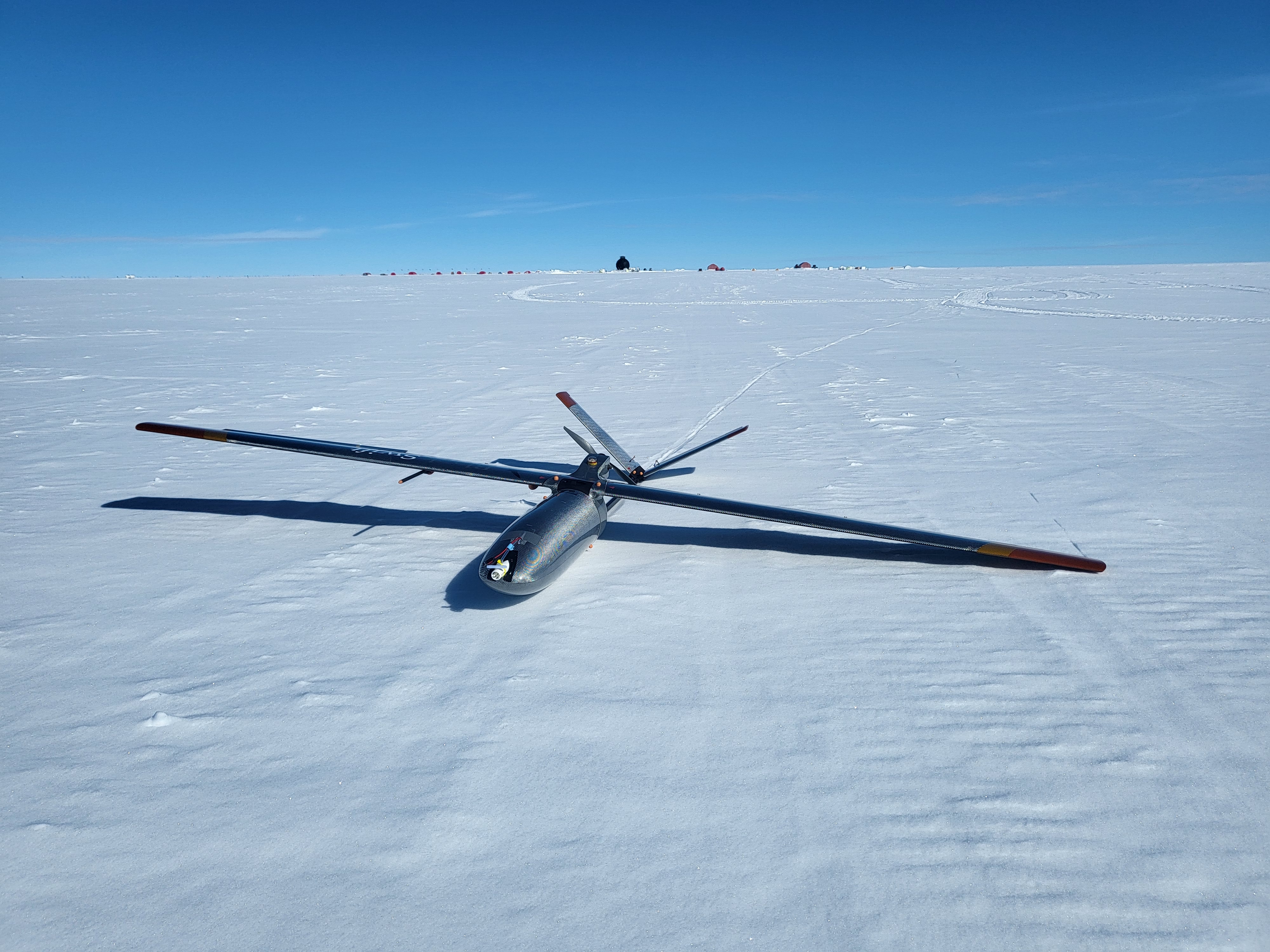 Ice core samples and water isotope laboratory analysis